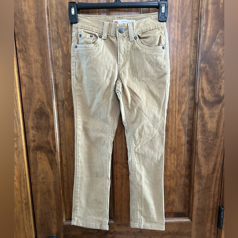 Levi’s Boys 511 Slim Fit Adjustable Waist 7 Reg (F-8)